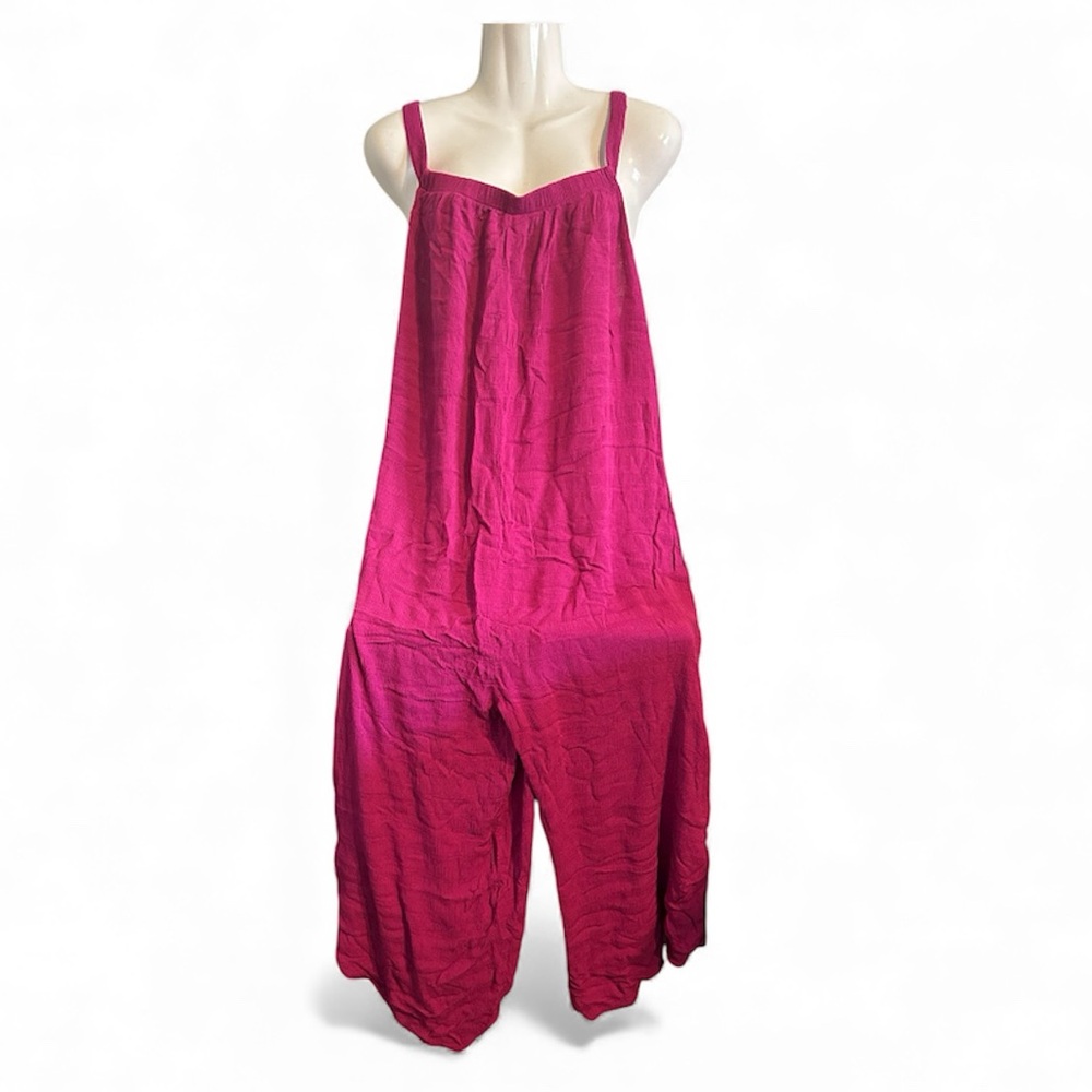 Glamour Fuchsia Jumpsuit